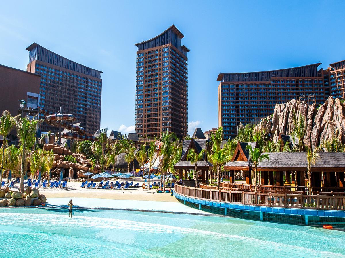 Mangrove Tree Resort World Sanya Bay -Elader Palm Tower Exterior foto